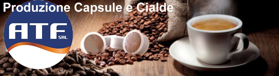 immagine della produzione artigianale di cialde e capsule di caffè
