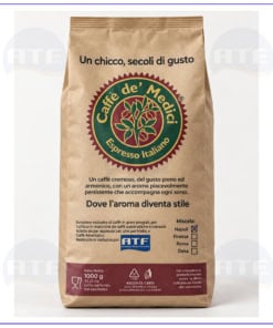 confezione da 1kg di caffe in grani di alta qualità