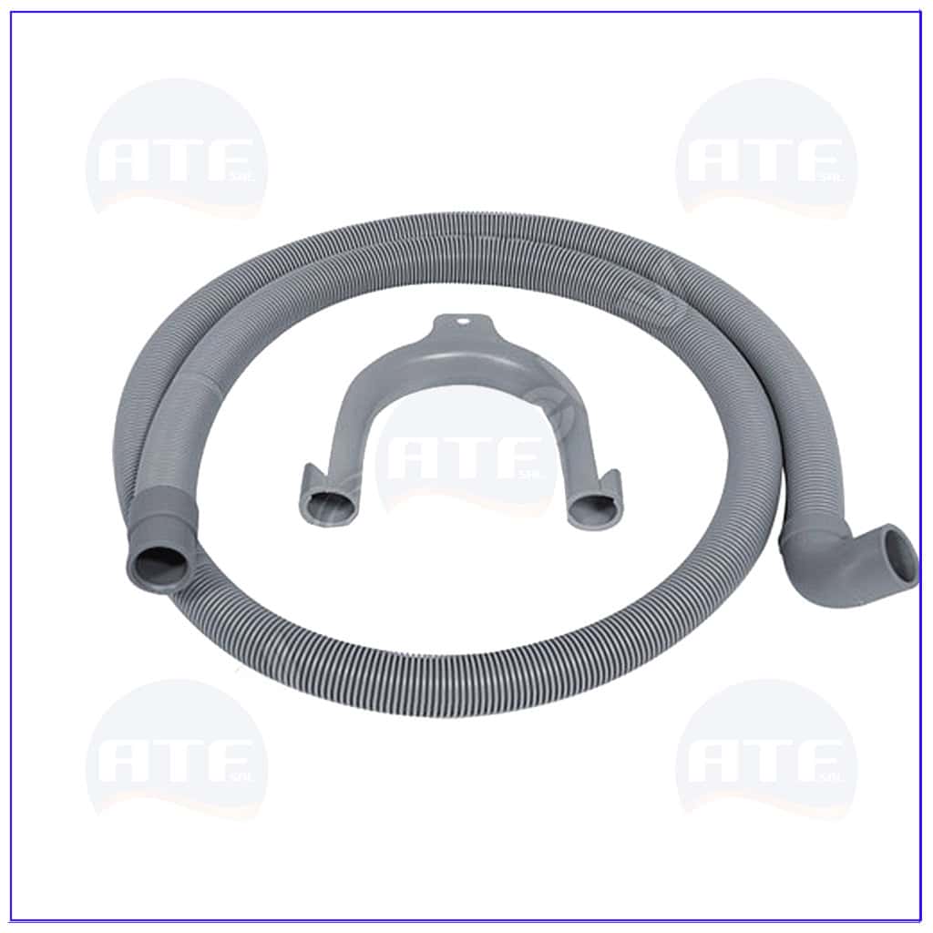 parte di ricambio per lavastoviglie elavatrice domestica 00111146 Tubo scarico con curva di supporto mt2