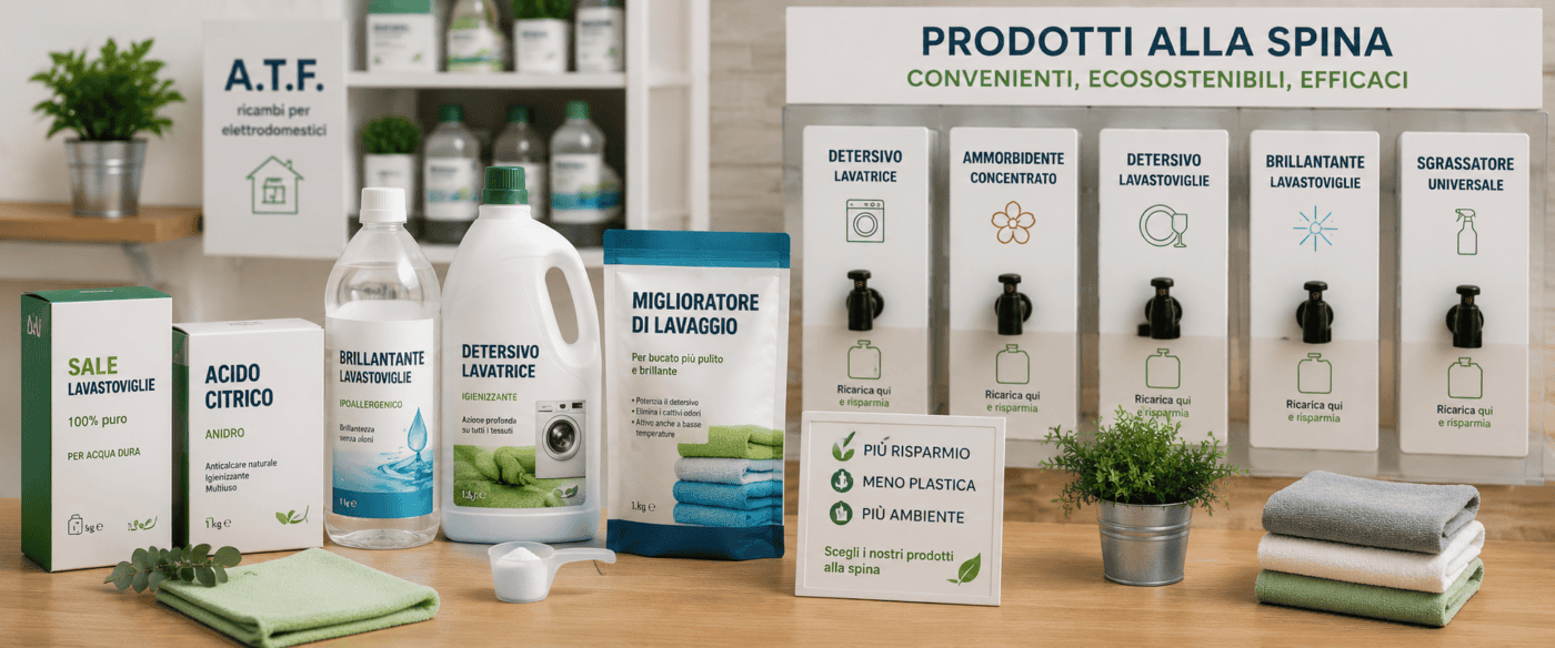 immagine di detergenti per elettrodomestici