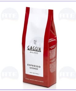 confezione da 1kg di caffè in grani espresso intenso gaggia da 1kg